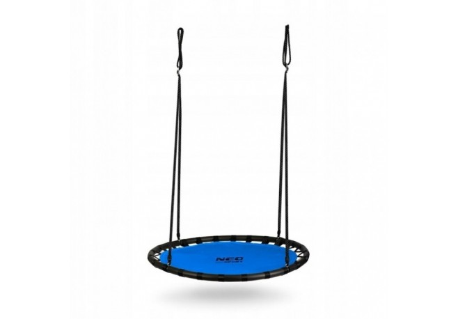 Leagan tip cuib pentru copii XXL 120 cm 150 kg Neo-Sport 110221 Albastru