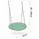 Leagan tip cuib pentru copii XXL 120 cm 150 kg Neo-Sport 110222 Verde