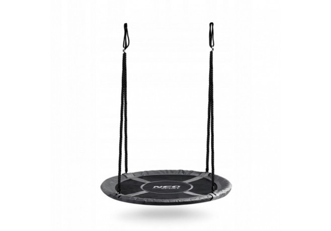 Leagan tip cuib pentru copii XXL 100 cm 150 kg Neo-Sport 110301 Gri
