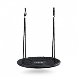 Leagan tip cuib pentru copii XXL 110 cm 150 kg Neo-Sport 110310 Negru