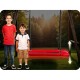 Leagan tip cuib pentru copii dreptunghiular XXL 110 x 70 cm 150 kg Neo-Sport 110501 Rosu