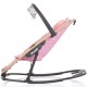 Scaunel balansoar Chipolino Senso pink marshmallow wood