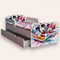 Pat tineret mickey si minnie ,saltea cadou