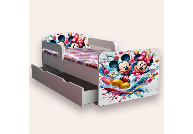 Pat tineret mickey si minnie ,saltea cadou