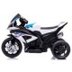 Motocicleta electrica pentru copii BMW HP4 84x55x42 cm varsta 2-5 ani roti si scaun din plastic putere 60W - Alb