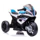 Motocicleta electrica pentru copii BMW HP4 84x55x42 cm varsta 2-5 ani roti si scaun din plastic putere 60W - Alb