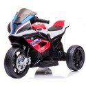 Motocicleta electrica pentru copii BMW HP4 84x55x42 cm varsta 2-5 ani roti si scaun din plastic putere 60W - Rosu