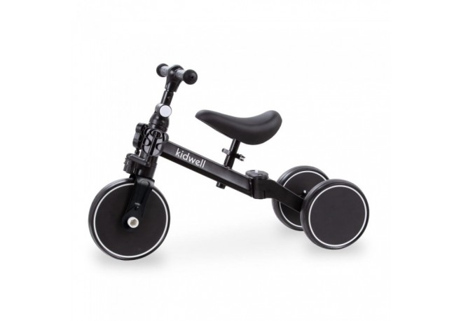 Tricicleta cu pedale 3 in 1 Kidwell Pico Total Black