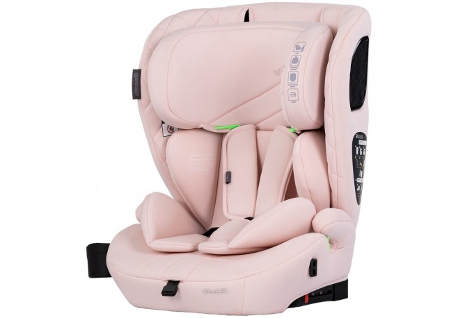 Scaun auto Chipolino Tycoon Iso I-Size 76-150 cm cu sistem Isofix pink marshmallow