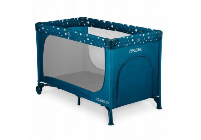 Patut pliabil 125 x 65 x 78 cm Ricokids RK-240 - Bleumarin