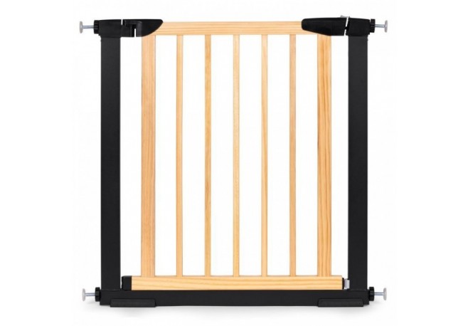 Poarta de siguranta 74-80 cm Ecotoys SF-011A-BC - Lemn Metal