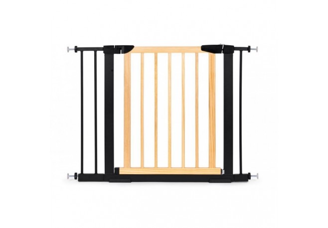 Poarta de siguranta 74-100 cm Ecotoys SF-011-BC - Lemn Metal
