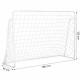 Poarta de fotbal 180 x 122 cm cu covoras de antrenament Ecotoys DS58010+M