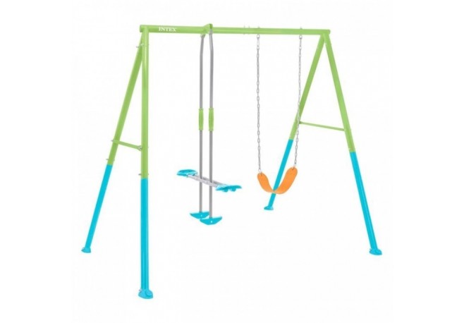 Leagan de gradina dublu pentru copii INTEX 44120