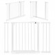 Poarta de siguranta 74-105 cm Ecotoys SG-012-W - Alb