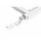 Poarta de siguranta 74-105 cm Ecotoys SG-012-W - Alb