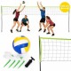 Fileu portabil pentru volei cu cadru 600 x 242 cm MultiGarden VS-5.7X2.3