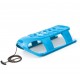 Sanie Bezzy albastra pentru copii sina alunecare din otel87x45x26cm