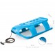 Sanie Bezzy albastra pentru copii sina alunecare din otel87x45x26cm