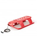 Sanie Bezzy rosie pentru copii sina alunecare din otel87x45x26cm