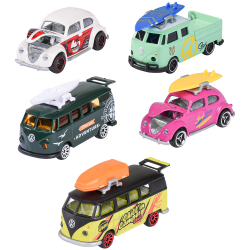 Set Majorette Volkswagen cu 5 masinute