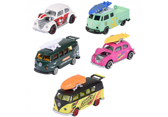 Set Majorette Volkswagen cu 5 masinute