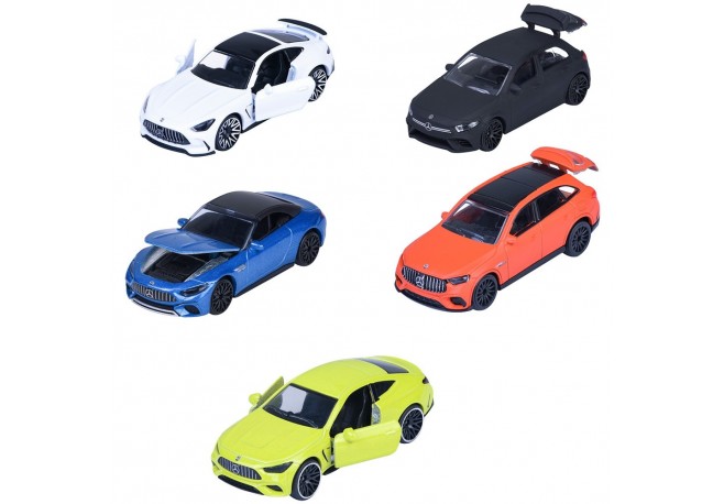 Set Majorette Mercedes-AMG cu 5 masinute