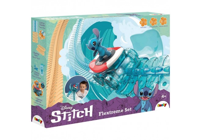 Pista Smoby Stitch FleXtreme Set circuit de curse