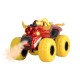 Masina Dickie Toys Flaming Fire Monster 25 cm rosu cu lumini si sunete