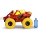 Masina Dickie Toys Flaming Fire Monster 25 cm rosu cu lumini si sunete