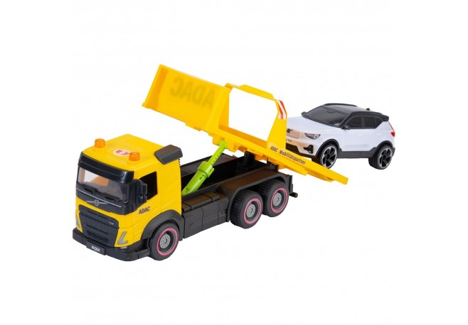 Masina de tractare Dickie Toys ADAC Tow Truck 22 cm galben