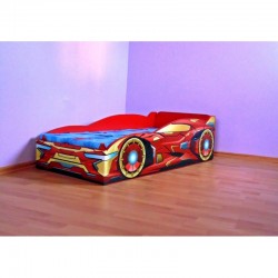 Pat masina Iron Man-saltea cadou