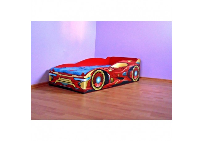 Pat masina Iron Man-saltea cadou