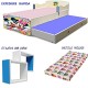 Pat copii dublu Mickey&Minnie-saltele incluse