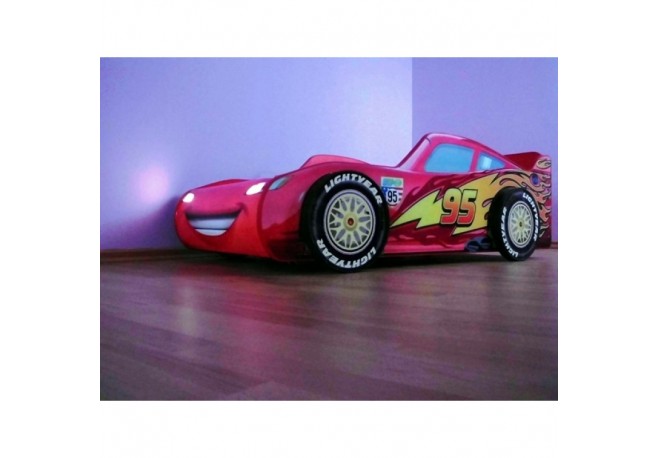 Pat masina fmq cu lumini ,saltea inclusa