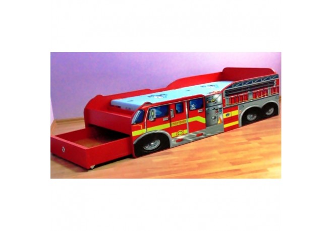 Pat masina extensibil Pompier cu sertar