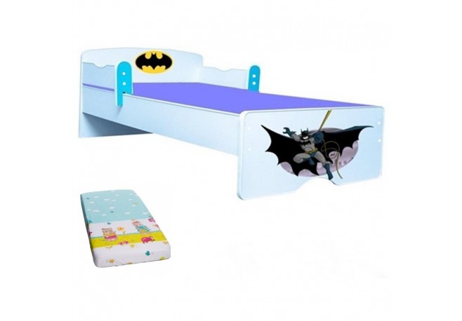 Pat copii Batman 2-6 ani ,saltea inclusa