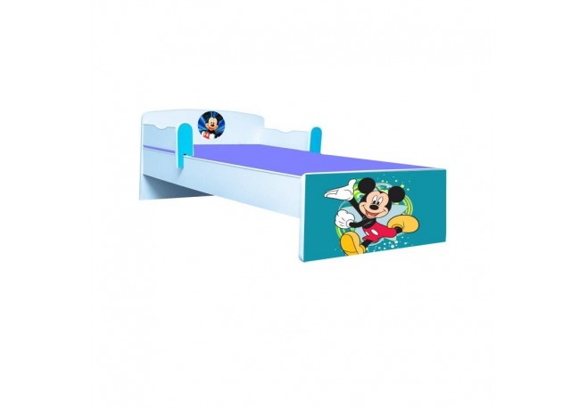 Pat copii Mickey 2-6 ani ,saltea inclusa