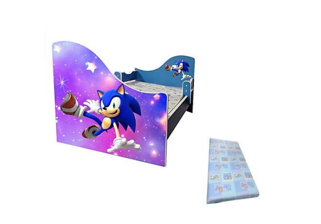 Pat colorat junior Sonic-saltea cadou