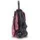 Carucior copii Globber STROLL LITE ultra usor compact mecanism pliere cu o singura mana spatar ajustabil culoare roz