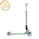 Trotineta Globber PRIMO ECOLOGICA pliabila cu roti LED ghidon ajustabil pe 3 nivele rulmenti ABEC 9 culoare fistic