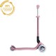 Trotineta Globber PRIMO ECOLOGICA pliabila cu roti LED ghidon ajustabil pe 3 nivele rulmenti ABEC 9 culoare roz pal