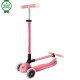Trotineta Globber ELITE GLOW ghidon ajustabil 4 nivele pliabila rulmenti ABEC 9 culoare roz