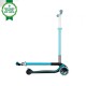 Trotineta Globber ACE LIGHTS ghidon reglabil 5 nivele greutate maxima 100 kg rulmenti ABEC 9 culoare albastra