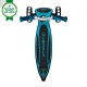 Trotineta Globber ACE LIGHTS ghidon reglabil 5 nivele greutate maxima 100 kg rulmenti ABEC 9 culoare albastra