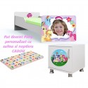 Patut personalizat Pony -saltea+noptiera cadou