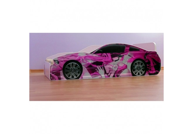 Pat masina fetita roz,saltea cadou