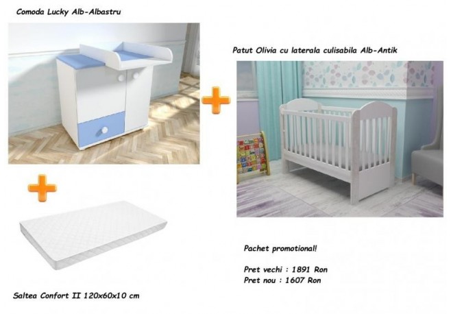 Mobilier Camera copii Si Bebelusi MyKids LUCKY