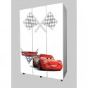 Sifonierul pentru copii Cars 3 usi