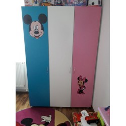 Sifonier copii Mickey si Minnie 3 usi